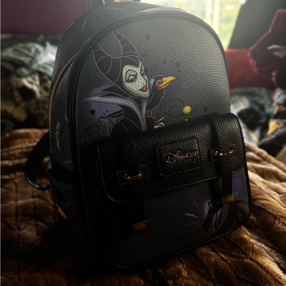 Black Backpack with Durable Water-Resistant Design